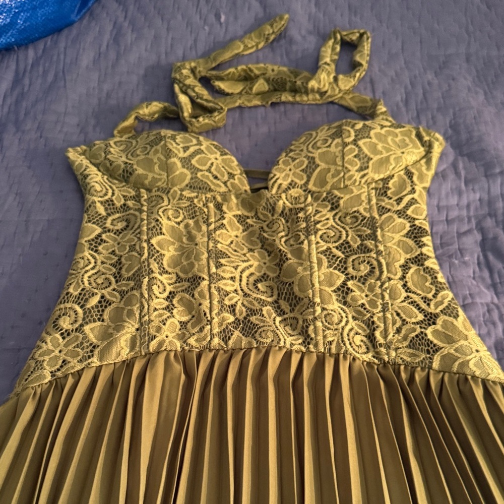Fairy Maxi Dress in Green by Florence The Label